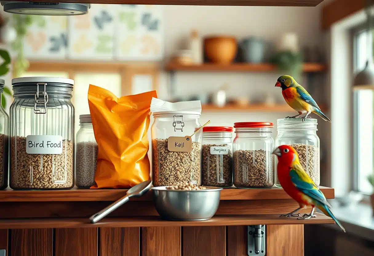 keeping your bird food