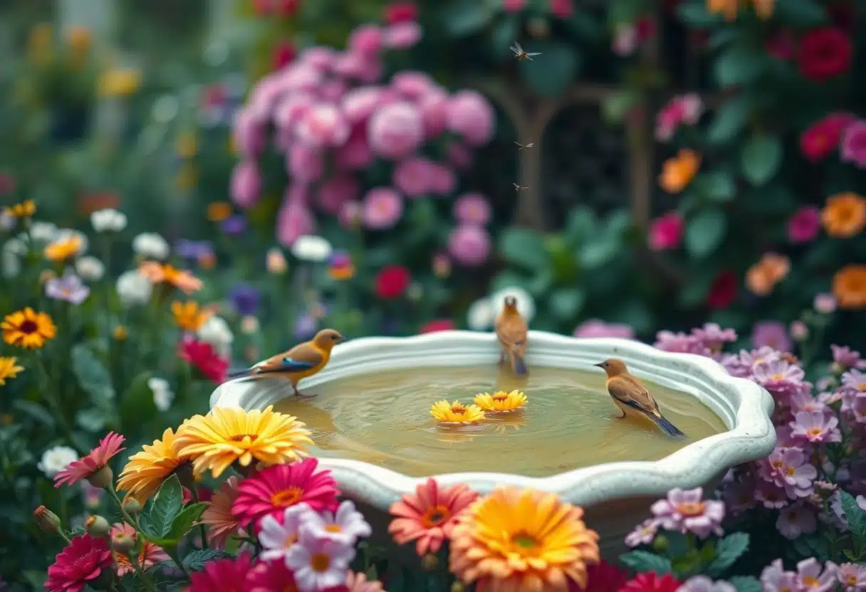 bird baths