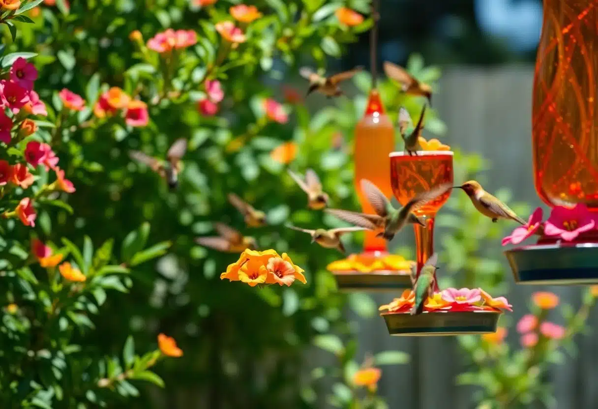 hummingbird feeders