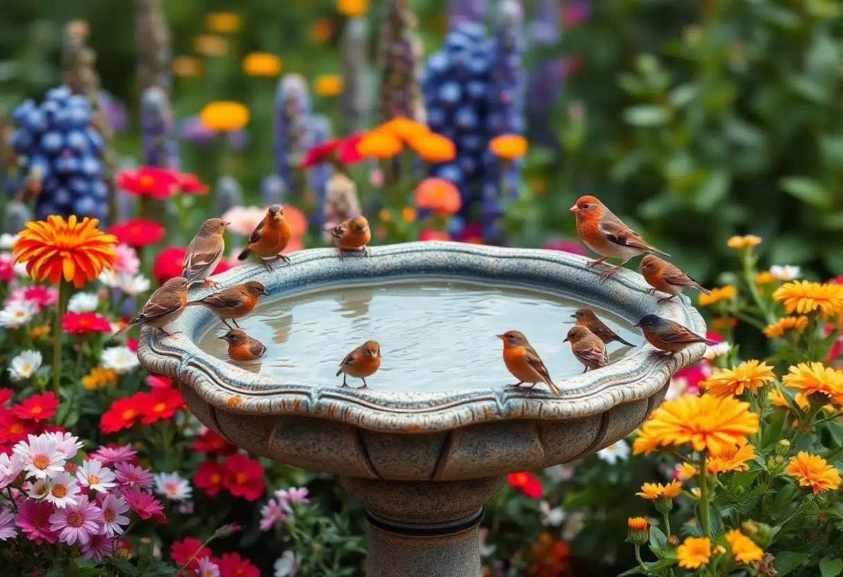 bird bath